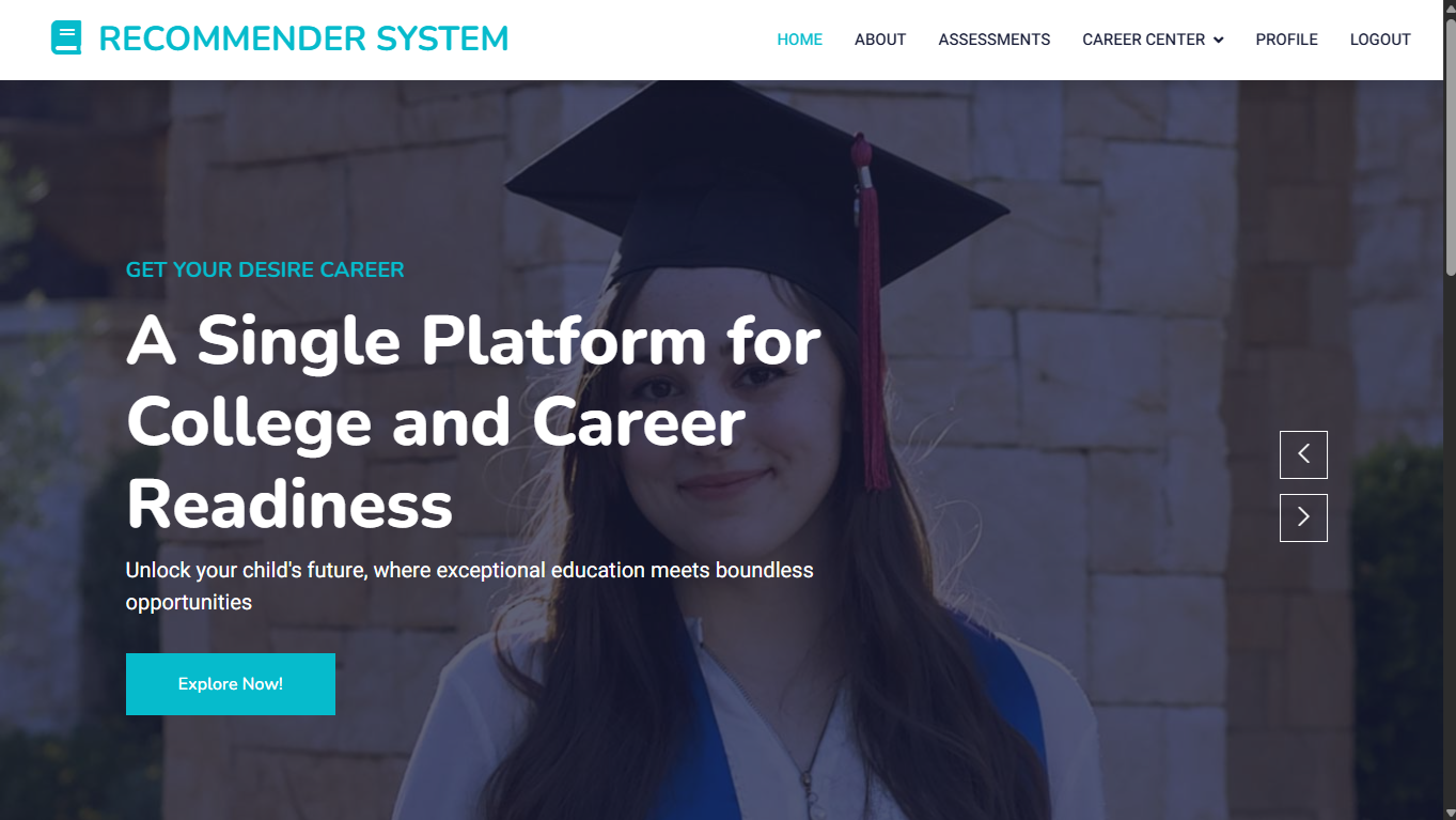 Web-based Online Course & Career Recommendation System